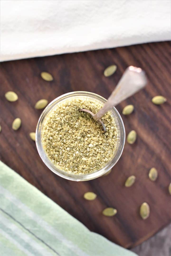 Pumpkin Seed Parmesan